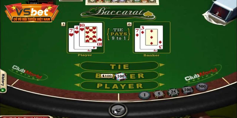 Bí kíp săn bài Baccarat hot
