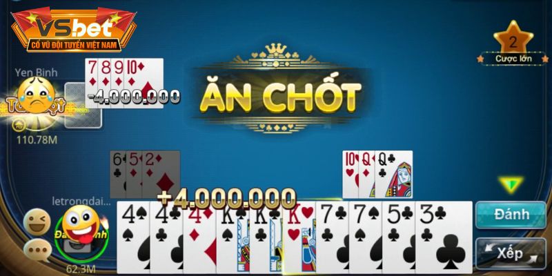 Bí kíp tối ưu hóa thắng lợi khi chơi Phỏm VSBET