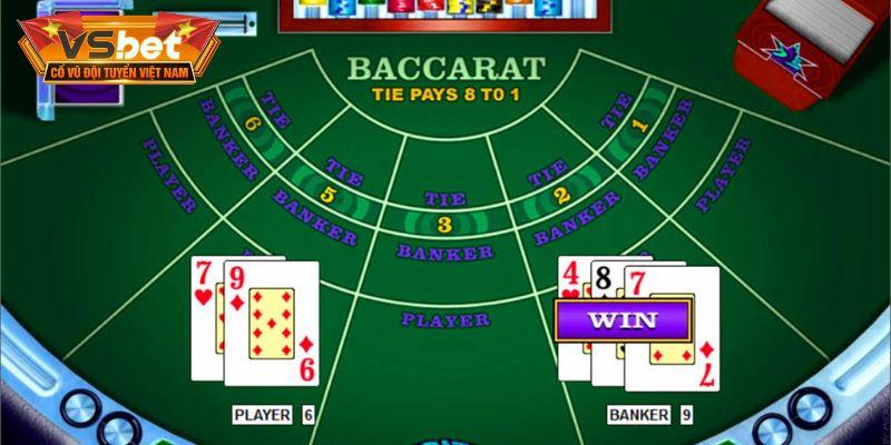 Giải trí với cách chơi bài baccarat