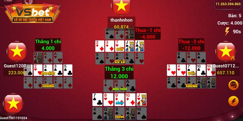 Giữ vững tinh thần thép trong từng ván bài căng thẳng