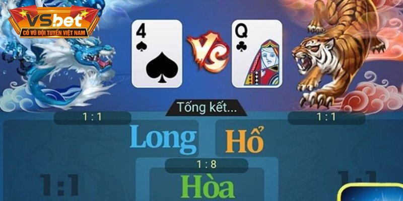 Rồng hổ VSBET trải nghiệm so bài kịch tính từng ván cược